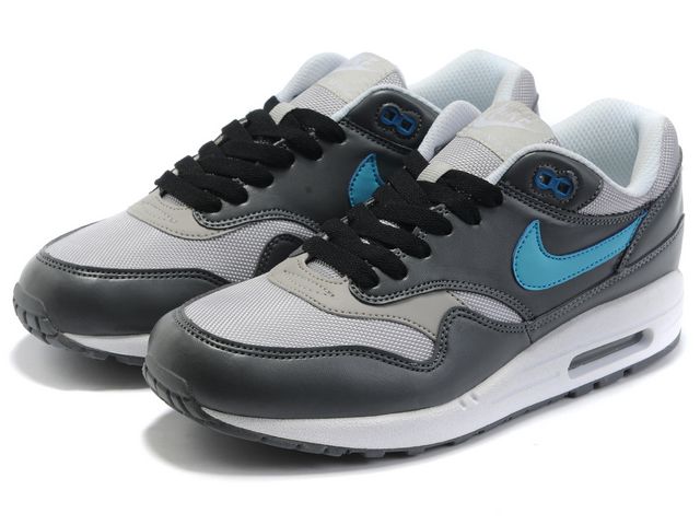 New Men'S Nike Air Max White/ Grey/Blue